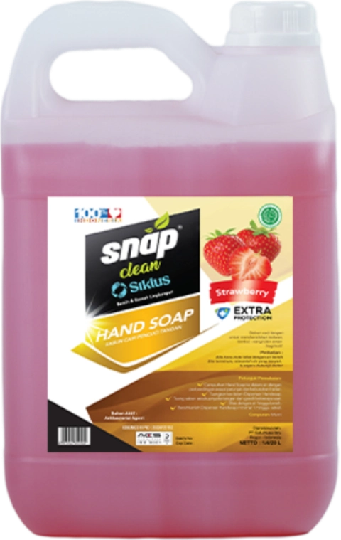 Siklus - Siklus Handsoap Strawberry 4 L + Jeriken by Snap Clean
