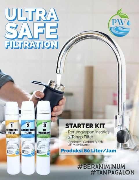 UTAMAMEGA - Air Minum Tanpa Galon Sehat Dan Hemat Dari Ultra Safe Filtration