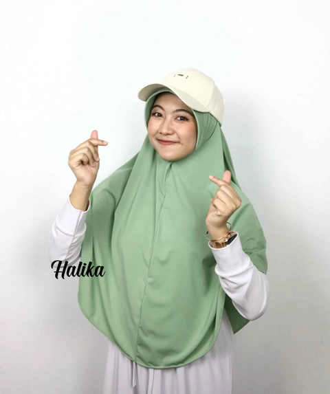 Halika - Kerudung Bergo Jumbo Nyaman