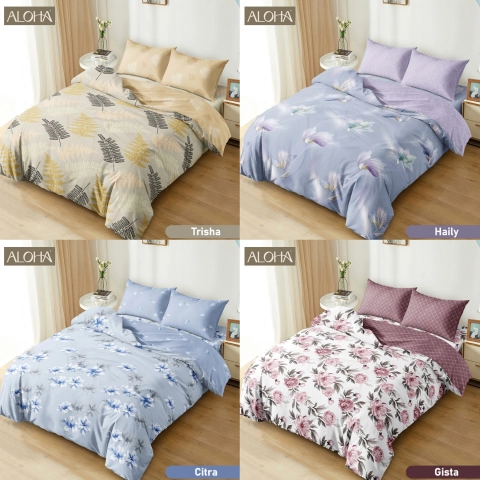 Dylan 19 [TA] - Dylan 19 - Bedcover set aloha king 180x200