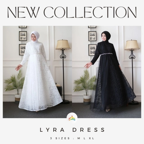 Modesee - Lyra Dress (Gamis Brukat)