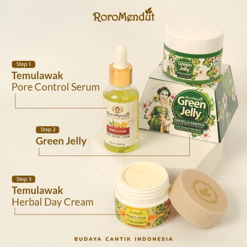 Roro Mendut Skincare - Bundling Paket Perawatan Kulit Bebas Bruntus dan Minyak Berlebih
