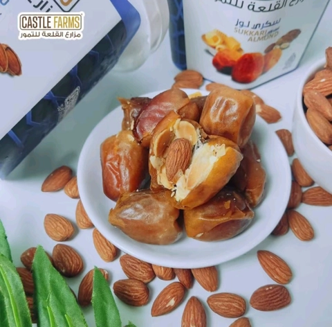 ABUSA HERBAL - Kurma Sukari Almond Castle Farms