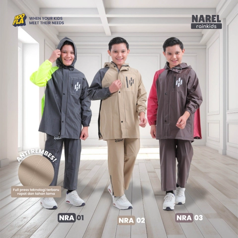 Hoofla - Hoofla - Jas Hujan Anak Narel Rainkids