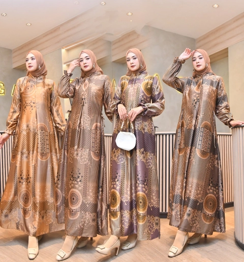 Celin Fashion [TA] - Gamis alzena motif