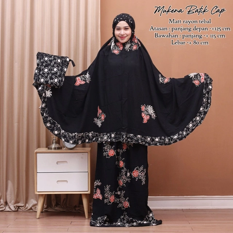 Kois Batik - Mukena Batik Cap bagus simpel awet