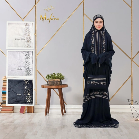 Mahira Boutique - Mukena erusan dewasa Medina Series Saskia