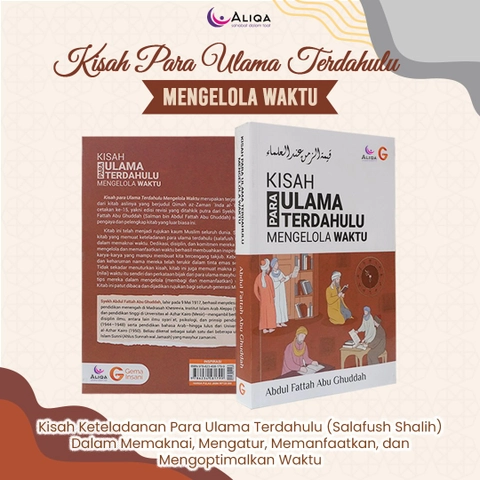 Buku Kisah Para Ulama Terdahulu Mengelola Waktu Bonus Buku Dzikir Pagi & Petang