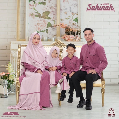 Arra - Baju Sarimbit Sakinah 02 Dusty