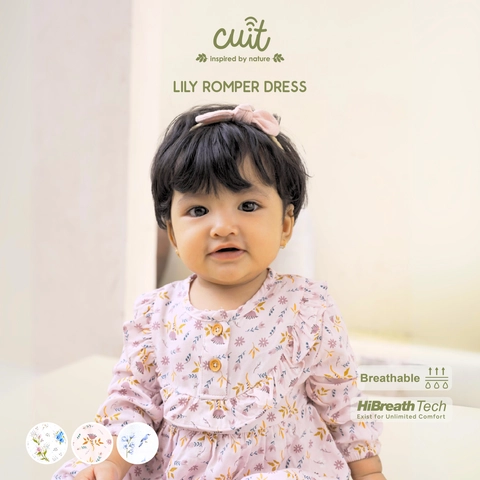 Kintakun Baby - [RAYA SERIES] KINTAKUN BABY X CUIT Lily Jumper Dress Bayi Anak Perempuan Tangan Panjang 3 Bulan - 2
