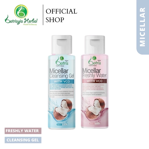Batrisyia - Micellar Freshly Water / Micellar Cleansing Gel