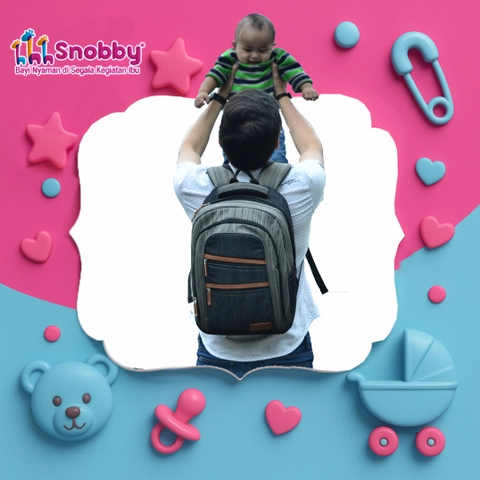 SNOBBY BABY - SBP2617 TAS RANSEL PRIA SUPREME BACKPACK