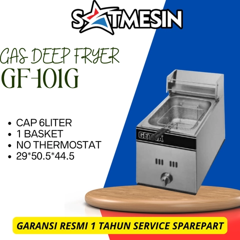 SATMESIN - GETRA GF-101G Deep Fryer Gas Alat Penggorengan Gas
