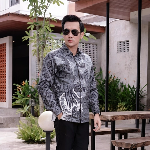Kois Batik - Kemeja batik pria lengan panjang dan pendek motif kenangan