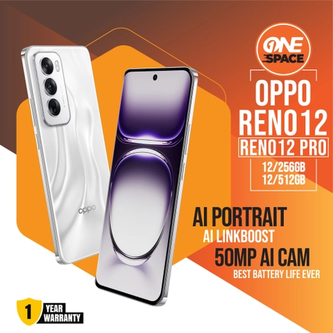 One Space - HP OPPO RENO12 PRO 5G 12/256GB 12/512GB