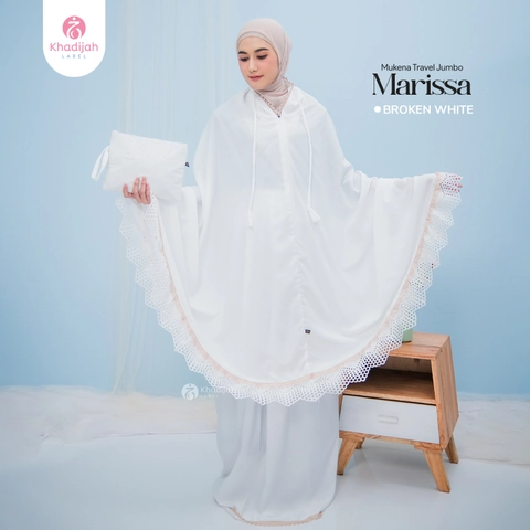 EVM Stockist - KhadijahLabel - Mukena Dewasa Daily Traveling 2 in 1 Marissa