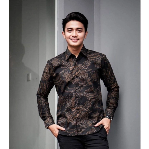 Kois Batik - Kemeja Batik Pria Dewasa Kekinian Terbaru Modern Motif guntur