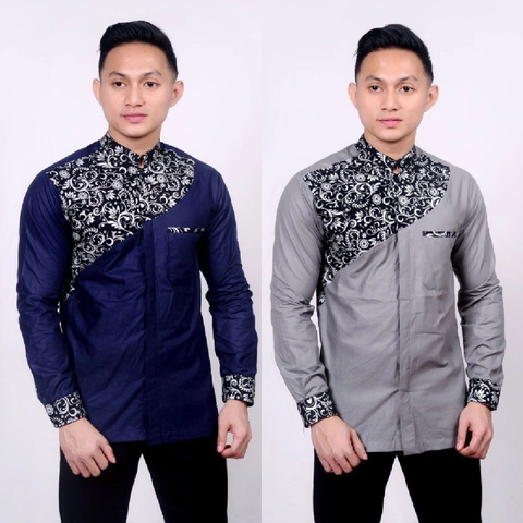 Juragan Kurta - Baju Koko Dewasa Bordir Motif kamal