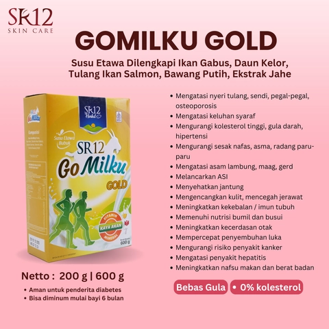 SR12 Jawa Barat - SR12 Gomilku Gold Susu Kambing Etawa Tinggi Kalsium Dan Neurotropik Menyehatkan Tulang Dan Syaraf 10
