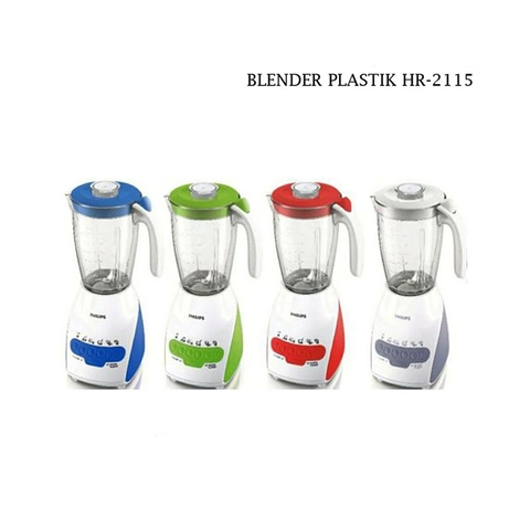 UTAMAMEGA - Philips HR2115 Blender Gelas Plastik Kapasitas 2 Liter