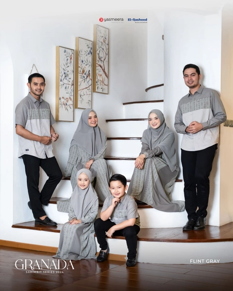 Yasmeera Official - SARIMBIT 2024 GRANADA - FLINT GRAY