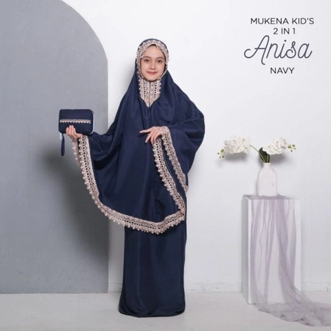 Henfa.id - Mukena Traveling/Mukena Anak/Mukena Anisa/ Mukena Renda/Mukena 2 in 1