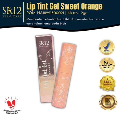 SR12 Herbal Skincare - Lip TInt Gel Sweet Orange