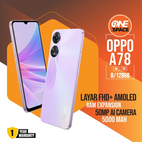 One Space - HP OPPO A78 5G 8/128 GB