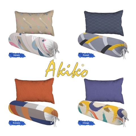 Rosanna - Akiko - Sarung Bantal dan Guling Motif Minimalis Aesthetic III