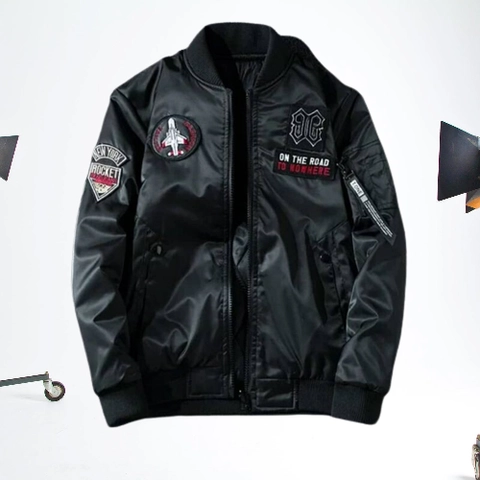 Bursanekashop - On The Roud Bomber / Bomber Jacket / Jacket Pilot