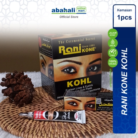 Abahali Mart - Celak Mata Rani Kone Kohl Hasil Pekat Tajam dan Tahan Lama