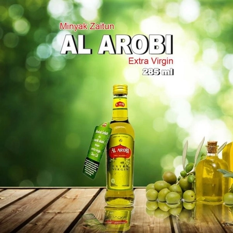 NABAWI HERBAL - Minyak Zaitun Al Arobi Extra Virgin oil 285ml