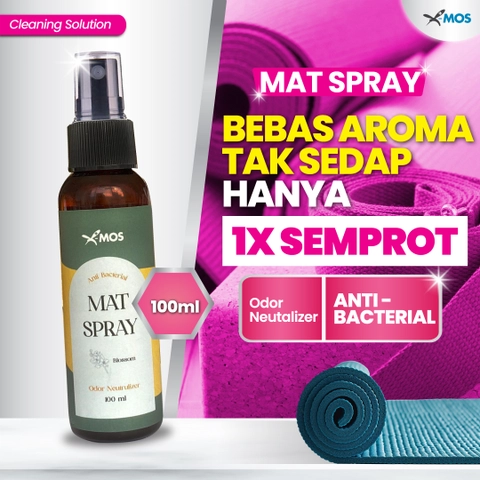 X MOS - X-MOS Mat Spray - Pembersih Matras Olahraga