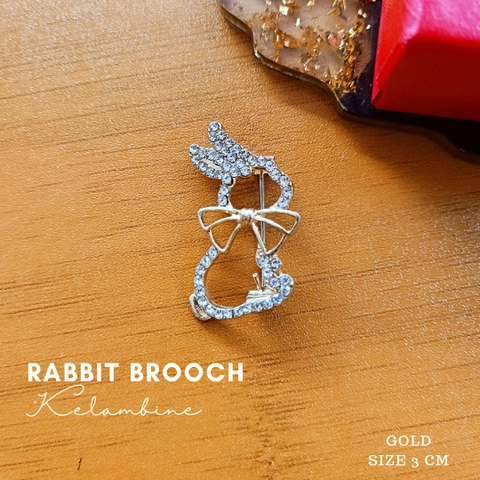 Kelambine - Rabbit Brooch Bros Kelinci by Kelambine