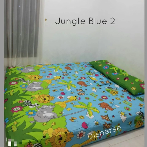 Rizky Mart - Sarung Busa Resleting Aneka Size Karakter Anak The Jungle
