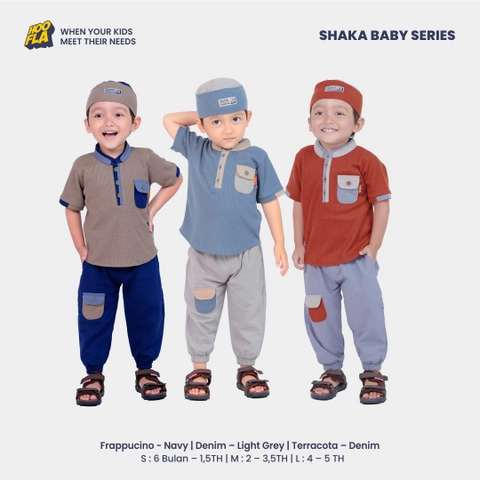 [JL] Hoofla - Pakaian Anak Laki-laki Shaka Baby Series