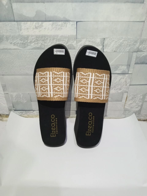 Elzeaco - Sandal Spon Webbing Wedges K48 (promo)