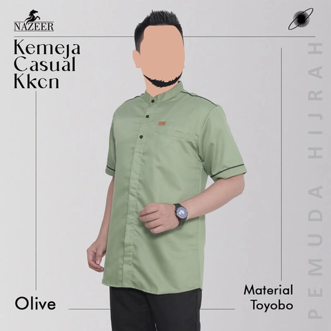 Nazeer - Kemko Kemeja Koko Casual KKCN