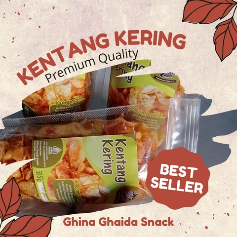 Ghina Ghaida Snack - Kentang Kering Std Pouch