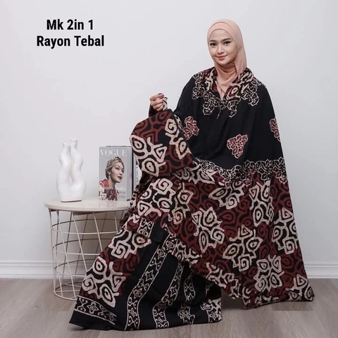 Batik Ayodha - MUKENA SALUR BAHAN RAYON TEBAL