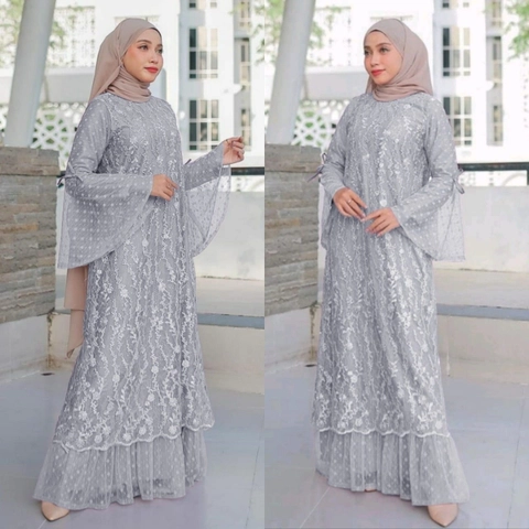 astro - maxi dress wanita NABLV realpict