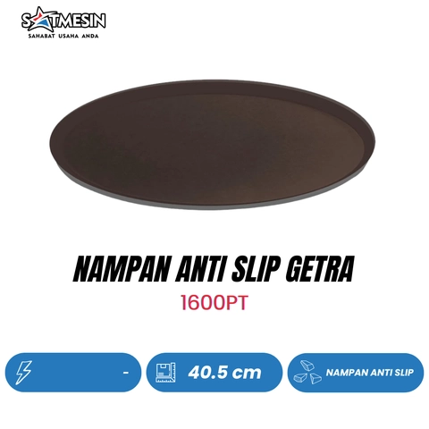 SATMESIN - 1600pt Nampan Bulet Anti Slip Standar Getra