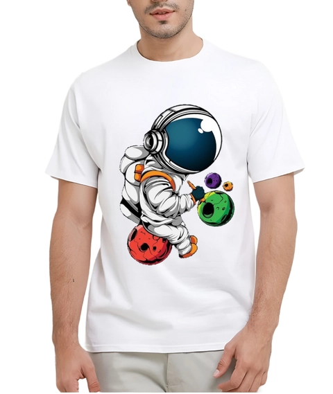 astro - Kaos Pria Gambar 3Dimensi Astronot 2