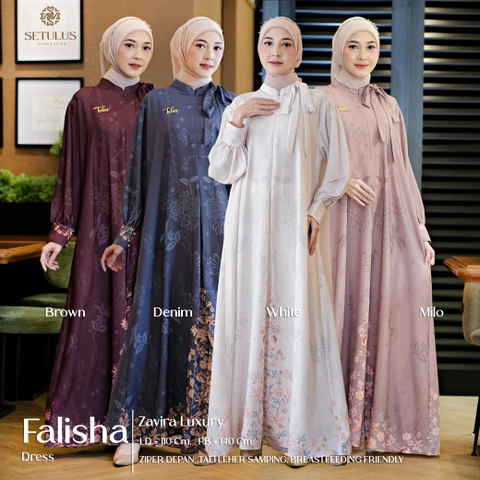 Griya Busanaku Solo - Falisha dress muslimah terbaru