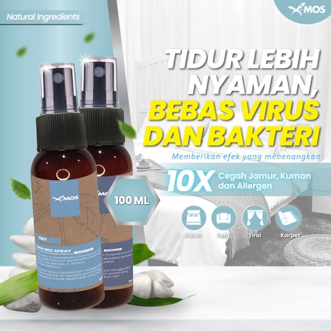 X-MOS Natural Bed Spray - Anti Bacterial