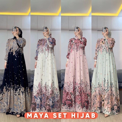 Khisna collection - New set hijab mya Maya best seller limited edition