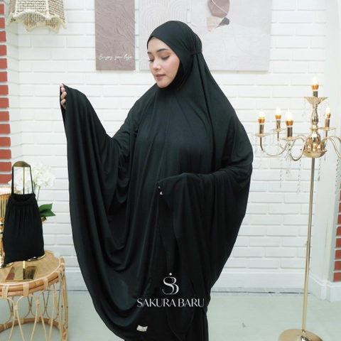 Sakura Baru - Mukena Arrofah Jersey Premium Grade A