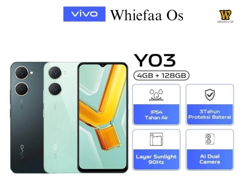 Whiefaa OS - VIVO Y03 4GB/128GB
