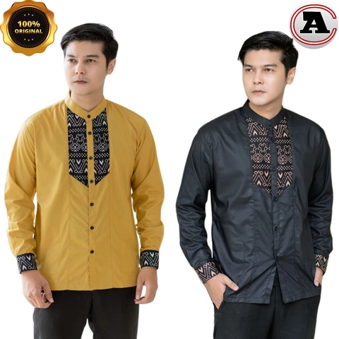 Koko asakhi collection - KOKO LENGAN PANJANG- MOTIF BATIK DADA DAN PERGELANGAN