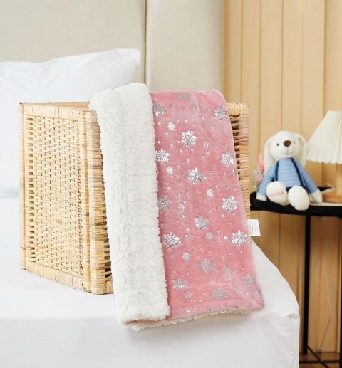 Kintakun - Selimut Bayi Bulu Halus Lembut Sherpa Foil